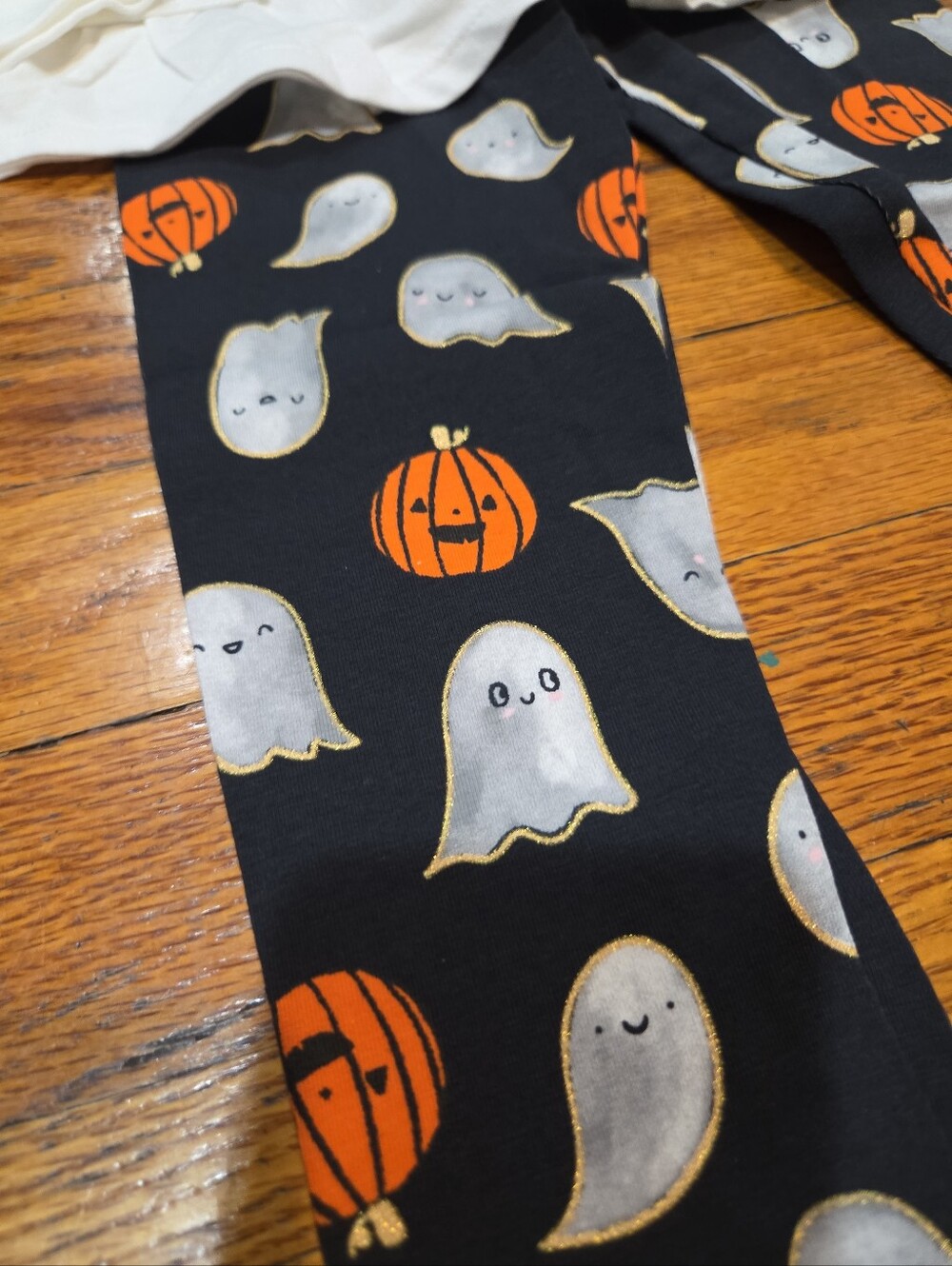 NWT Carter's Toddler Girl 2-Piece "Ghouls Rule" Halloween Set - Picture 3 of 5